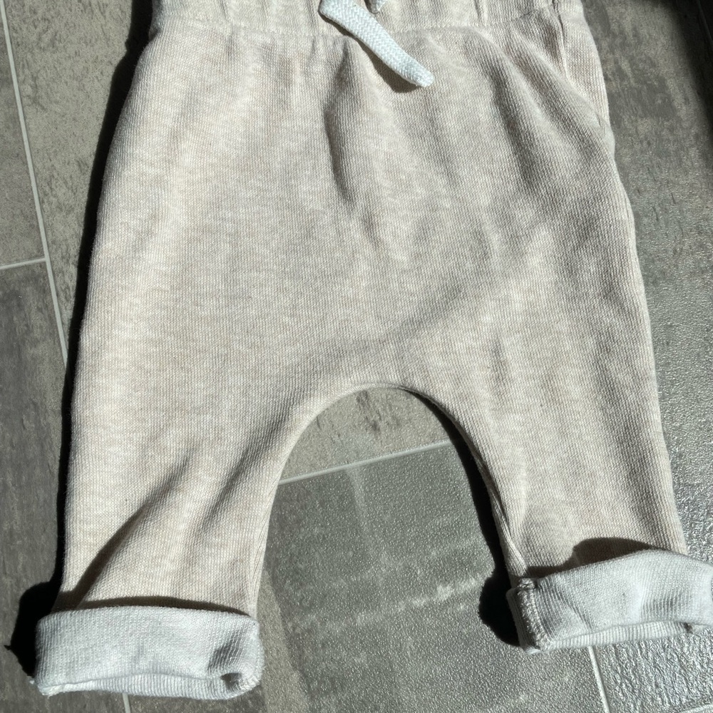 3/$20 Rise Little Earthling Cozy Cream Kids Bottoms